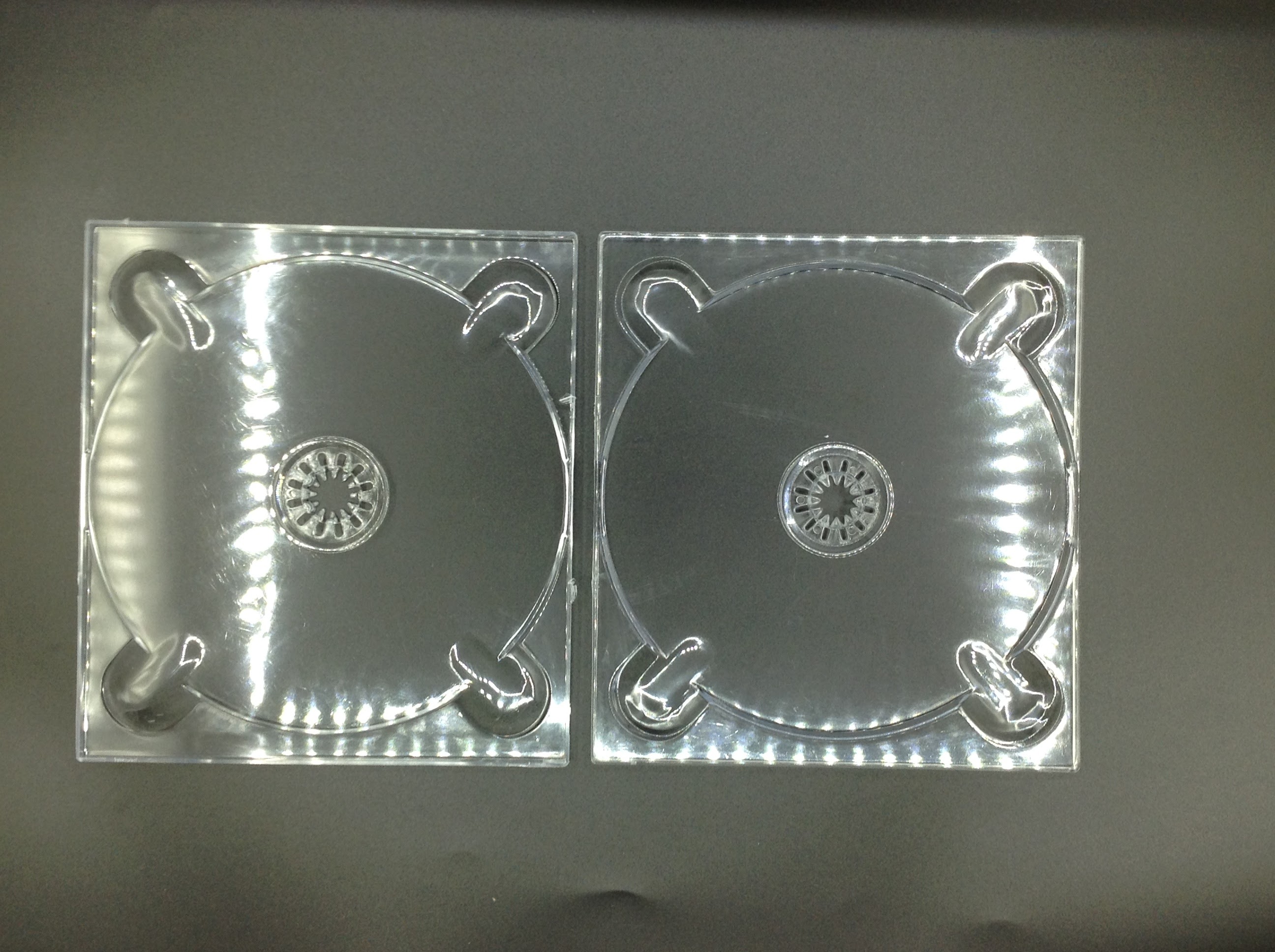 Khay đế VCD trong, lốc 50c