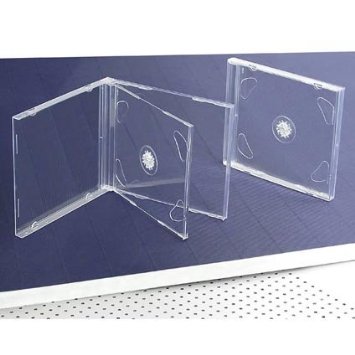 Vỏ hộp đĩa mika dày trong đôi (PST2), lốc 50c
