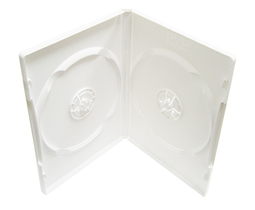 Vỏ hộp đĩa DVD dày trắng sữa, đôi, lốc 50c
